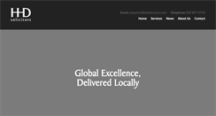 Desktop Screenshot of hhdsolicitors.com