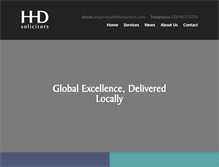 Tablet Screenshot of hhdsolicitors.com